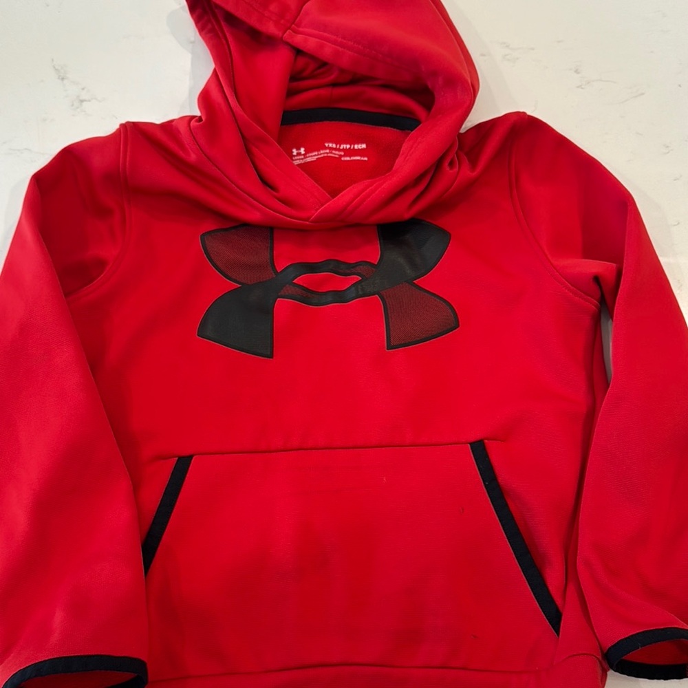 Under Armour Kids Red Hoodie